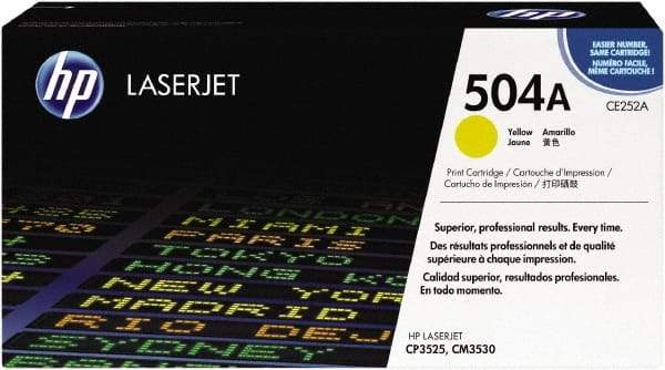 Hewlett-Packard - Yellow Toner Cartridge - Use with HP Color LaserJet CM3530 MFP, CP3525 - Eagle Tool & Supply