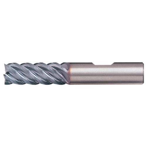 ‎1/2″ × 1/2″ × 5/8″ × 2-1/2″ RHS / RHC Solid Carbide 5-Flute High-Performance End Mill for Steel - TiAlN