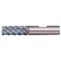 5/8″ × 5/8″ × 3/4″ × 3″ RHS / RHC Solid Carbide 5-Flute High-Performance End Mill for Steel - Bright