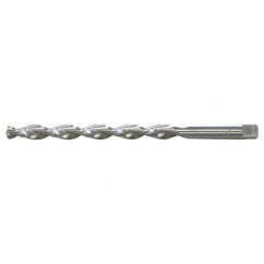 #15 RHS / RHC HSS 135 Degree Notched Point Deep Hole Parabolic Taper Length Drill - Bright - Eagle Tool & Supply