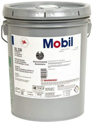 Mobil - 5 Gal Pail Mineral Hydraulic Oil - 0180°F, SAE 20, ISO 32/46, 36.8 cSt at 40°C & 8.3 cSt at 100°C - Eagle Tool & Supply