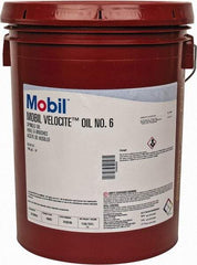 Mobil - 5 Gal Pail Mineral Spindle Oil - ISO 10, 10 cSt at 40°C & 2.62 cSt at 100°C - Eagle Tool & Supply