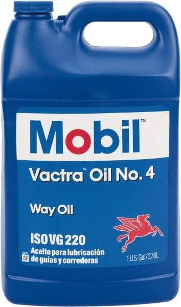 Mobil - 1 Gal Container, Mineral Way Oil - ISO Grade 220, SAE Grade 18 - Eagle Tool & Supply