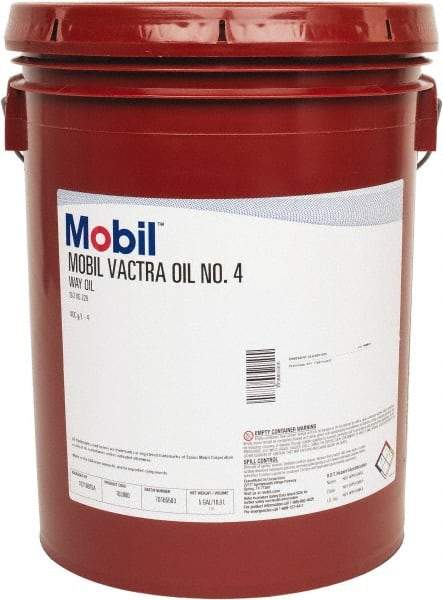 Mobil - 5 Gal Pail, Mineral Way Oil - ISO Grade 220, SAE Grade 18 - Eagle Tool & Supply