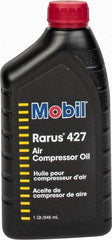 Mobil - Bottle, ISO 100, SAE 30, Air Compressor Oil - 300°, 104.6 Viscosity (cSt) at 40°C, 11.6 Viscosity (cSt) at 100°C - Eagle Tool & Supply