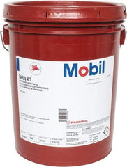 Mobil - 5 Gal Pail, ISO 100, SAE 30, Air Compressor Oil - 300°, 104.6 Viscosity (cSt) at 40°C, 11.6 Viscosity (cSt) at 100°C - Eagle Tool & Supply