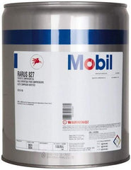 Mobil - 5 Gal Pail, ISO 100, SAE 30, Air Compressor Oil - -20°F to 400°, 10.12 Viscosity (cSt) at 100°C, 107.5 Viscosity (cSt) at 40°C - Eagle Tool & Supply