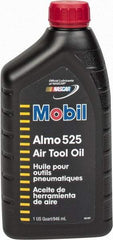 Mobil - Bottle, ISO 46, Air Tool Oil - 46 Viscosity (cSt) at 40°C, 7.3 Viscosity (cSt) at 100°C, Series Almo 525 - Eagle Tool & Supply