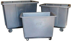Bayhead Products - 800 Lb Load Capacity, 18 Bushels, Polyethylene Poly Truck - 34" Wide x 46" Long x 31" High - Eagle Tool & Supply