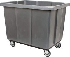 Bayhead Products - 600 Lb Load Capacity, 14 Bushels, Polyethylene Poly Truck - 32" Wide x 44" Long x 28" High - Eagle Tool & Supply