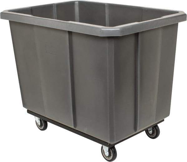 Bayhead Products - 800 Lb Load Capacity, 16 Bushels, Polyethylene Poly Truck - 31" Wide x 45" Long x 30" High - Eagle Tool & Supply