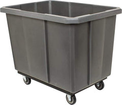 Bayhead Products - 800 Lb Load Capacity, 16 Bushels, Polyethylene Poly Truck - 31" Wide x 45" Long x 30" High - Eagle Tool & Supply