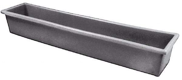 Bayhead Products - 54.4" Long x 11.5" Wide Gray Lid - For Use with Bayhead - KW-1 - Eagle Tool & Supply