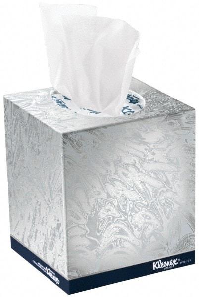 Kleenex - Tall Box of White Facial Tissues - 2 Ply - Eagle Tool & Supply