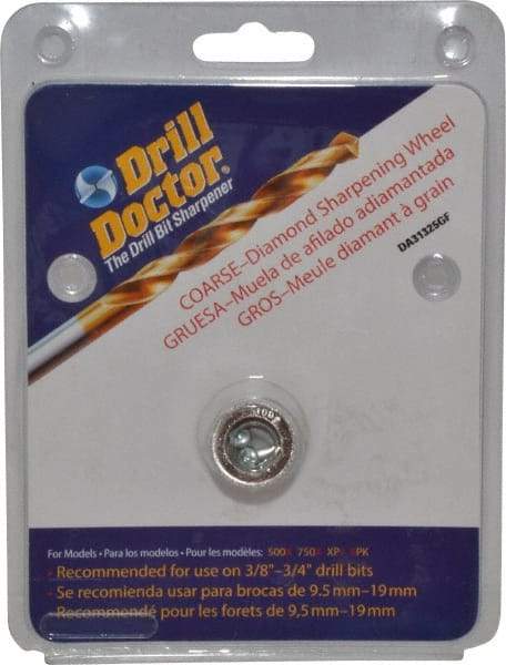Drill Doctor - 100 Grit, Tool & Cutter Grinding Wheel - Coarse Grade, Diamond - Eagle Tool & Supply