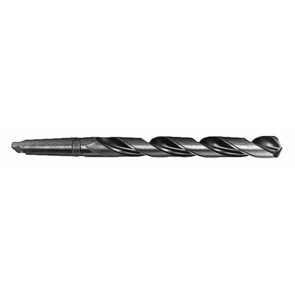 General Chipbreaker - 3/8", 1MT 118° Point High Speed Steel Taper Shank Drill Bit - Eagle Tool & Supply