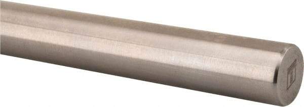 Thomson Industries - 1/2" Diam, 4" Long, Steel Standard Round Linear Shafting - 60-65C Hardness - Eagle Tool & Supply