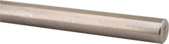 Thomson Industries - 3/8" Diam, 3" Long, Steel Standard Round Linear Shafting - 60-65C Hardness - Eagle Tool & Supply
