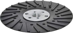 Value Collection - 5" Diam Locking Nut Disc Backing Pad - Hard Density, 20,000 RPM - Eagle Tool & Supply