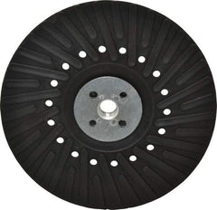 Value Collection - 7" Diam Locking Nut Disc Backing Pad - Hard Density, 10,000 RPM - Eagle Tool & Supply