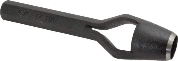 Value Collection - 5/8" Arch Punch - 4-7/8" OAL, Steel - Eagle Tool & Supply