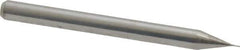 Kyocera - 0.01", 0.03" LOC, 1/8" Shank Diam, 1-1/2" OAL, 4 Flute, Solid Carbide Square End Mill - Single End, Uncoated, Spiral Flute, 30° Helix, Centercutting, Right Hand Cut, Right Hand Flute, Series 1810 - Eagle Tool & Supply