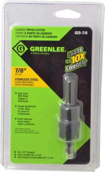 Greenlee - 7/8" Diam, Hole Saw - Eagle Tool & Supply