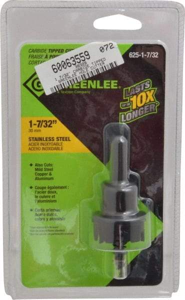 Greenlee - 1-7/32" Diam, Hole Saw - Eagle Tool & Supply