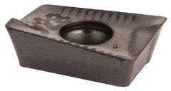 Iscar - APKT1003 76 Grade IC928 Carbide Milling Insert - TiAlN Finish, 0.137" Thick, 0.02" Corner Radius - Eagle Tool & Supply