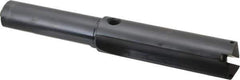 Allied Machine and Engineering - Series 2.5, 1-3/16 to 1-3/8" Diam, 1" Diam Straight Shank, Straight Flute Spade Drill - 3-3/8" Max Depth, 4-41/64" Body Length, 8" OAL, Short Length, Through Coolant - Eagle Tool & Supply