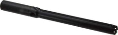 Allied Machine and Engineering - Series 1.5, 55/64 to 15/16" Diam, 1" Diam Straight Shank, Straight Flute Spade Drill - 6-5/8" Max Depth, 8-1/64" Body Length, 10-7/8" OAL, Standard Length, Through Coolant - Eagle Tool & Supply