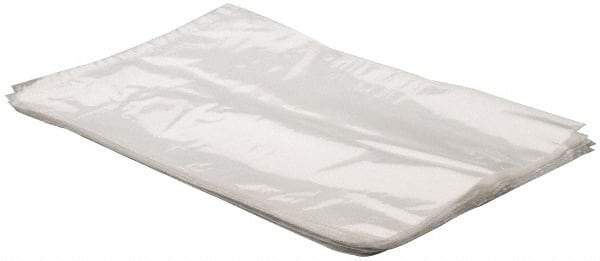 Made in USA - 12 x 18", 2 mil Open Top Polybags - Regular-Duty - Eagle Tool & Supply