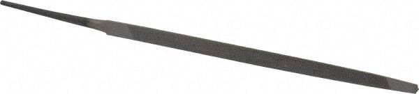 Value Collection - 4" Long, Taper American-Pattern File - Single Cut, Tang - Eagle Tool & Supply