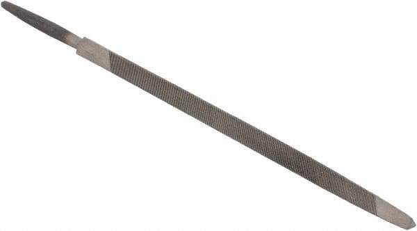 Value Collection - 5" Long, Taper American-Pattern File - Single Cut, Tang - Eagle Tool & Supply