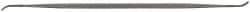 Grobet - 6" Riffler Precision Swiss Pattern File - Die Sinker's Handle - Eagle Tool & Supply