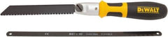 DeWALT - 12" Steel Blade Multi-Saw - ABS, TPR Handle, Cushion Grip, 14-19/64" OAL - Eagle Tool & Supply