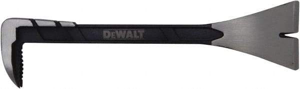 DeWALT - 10" OAL Molding Pry Bar - 2-1/8" Wide, Steel - Eagle Tool & Supply