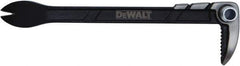 DeWALT - 10" OAL Double End Claw Bar - 1/2" Wide, Steel - Eagle Tool & Supply