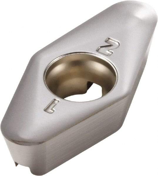 Seco - VPGX220631 E06 Grade H15 Carbide Milling Insert - Uncoated, 1/4" Thick, 0.122" Corner Radius - Eagle Tool & Supply