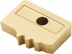 Seco - Type 1 C-4003-4 Grade CP250T, External API Round Threading Insert - 8 TPI Ext Pitch, Carbide - Eagle Tool & Supply