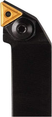 Seco - PTGN, Left Hand Cut, 90° Lead Angle, 32mm Shank Height x 32mm Shank Width, Negative Rake Indexable Turning Toolholder - 170mm OAL, TNM..2204.. Insert Compatibility, Series Pin & Wedge - Eagle Tool & Supply