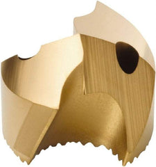 Seco - Series SD100, 23.5mm Diam 140° Replaceable Drill Tip - Carbide, TiAlN Finish, Through Coolant - Eagle Tool & Supply