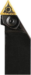 Seco - PTTN, Right Hand Cut, 60° Lead Angle, 20mm Shank Height x 20mm Shank Width, Negative Rake Indexable Turning Toolholder - 125mm OAL, TNM..1604.. Insert Compatibility, Series Pin & Wedge - Eagle Tool & Supply