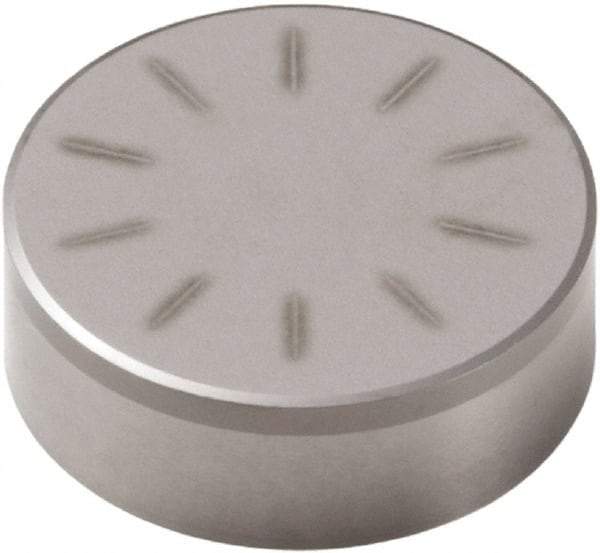Seco - RNGN32 LF Grade CBN200 PCBN Turning Insert - Uncoated, Round, 3/8" Inscr Circle, 1/8" Thick - Eagle Tool & Supply