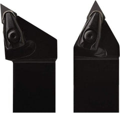 Seco - DDJN, Left Hand Cut, 93° Lead Angle, 32mm Shank Height x 25mm Shank Width, Negative Rake Indexable Turning Toolholder - 170mm OAL, DNMA 1104.. Insert Compatibility, Series Dual Clamp - Eagle Tool & Supply