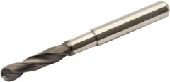 Seco - 6mm 130° Solid Carbide Jobber Drill - Diamond Finish, Right Hand Cut, Spiral Flute, Straight Shank, 82mm OAL - Eagle Tool & Supply