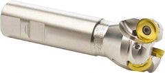 Seco - 50mm Cutting Diam, 32mm Shank Diam, 10mm Max Depth of Cut, Straight Shank Indexable Copy End Mill - 3 Inserts, RP.. 2006 Insert, R217.29 Toolholder - Eagle Tool & Supply