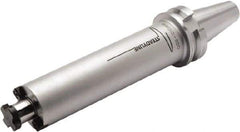 Seco - BT40 Taper Shank 22mm Pilot Diam Shell Mill Holder - 8.27" Flange to Nose End Projection, 1.89" Nose Diam, Through-Spindle & DIN Flange Coolant - Exact Industrial Supply