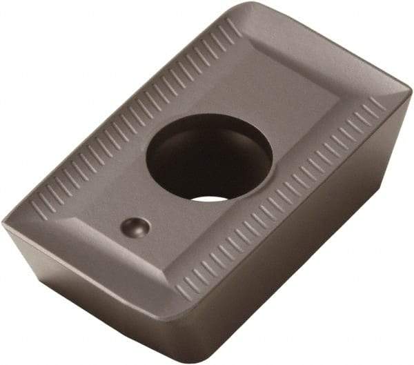 Seco - ABEX2606 M15 Grade T350M Carbide Milling Insert - TiCN/Al2O3 Finish, 1/4" Thick, 1.6mm Corner Radius - Eagle Tool & Supply