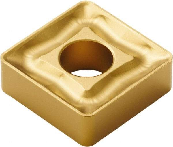 Seco - SNMM644 R8 Grade TP40 Carbide Turning Insert - TiC/TiCN/TiN Finish, 90° Square, 3/4" Inscr Circle, 1/4" Thick, 1/16" Corner Radius - Eagle Tool & Supply